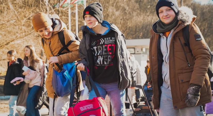 Ukrán gyerekeket üdültet Magyarországon a Rákóczi Szövetség