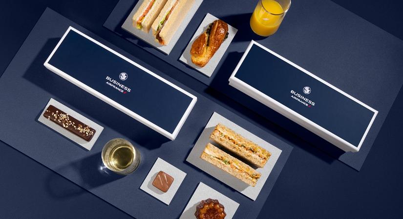 Dobozolt ételt vezet be európai járatai üzleti osztályán az Air France