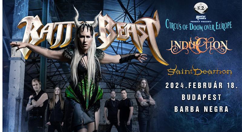 Battle Beast: nagyobb színpadra kerül a koncert – 2024. február 18. Barba Negra