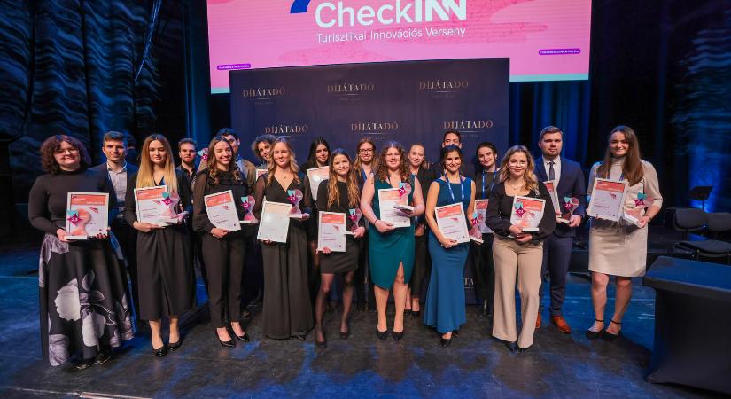 Fiatalok reformálhatják meg a turizmust: átadták a CheckINN Innovációs Verseny díjait