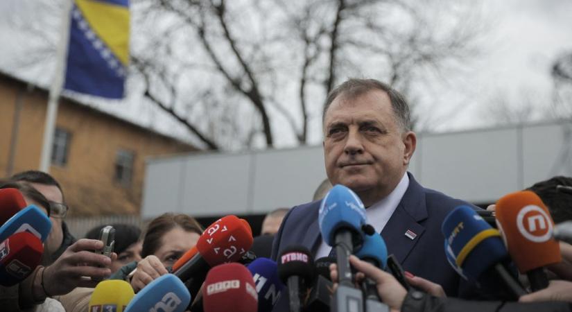 Bíróság elé állították az Orbánt és Putyint kitüntető boszniai szerb elnököt