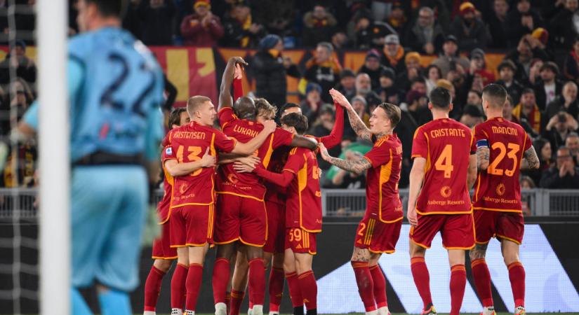 Serie A: kiütéses győzelmet aratott a Cagliari ellen az AS Roma – videóval