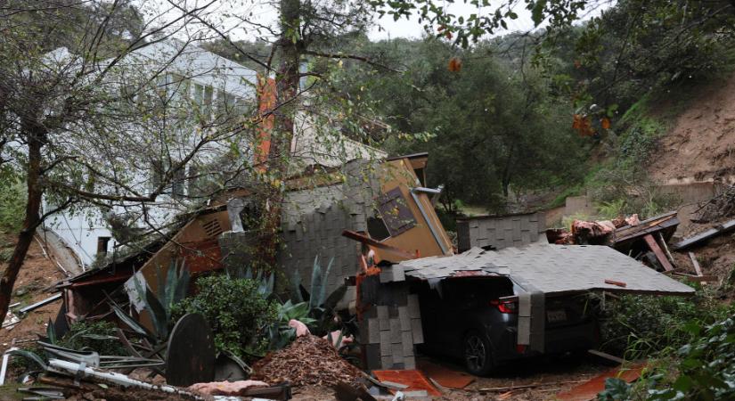 Többen meghaltak a hatalmas viharok miatt Kaliforniában