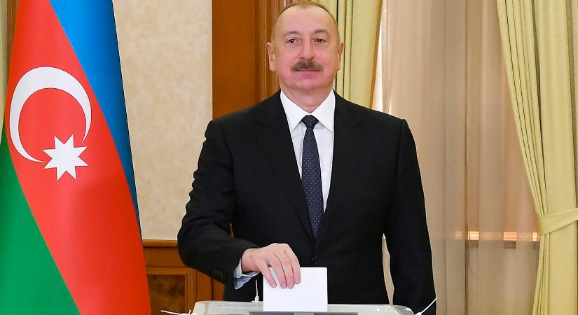 A hivatalban lévő elnök nyert az elnökválasztáson Azerbajdzsánban