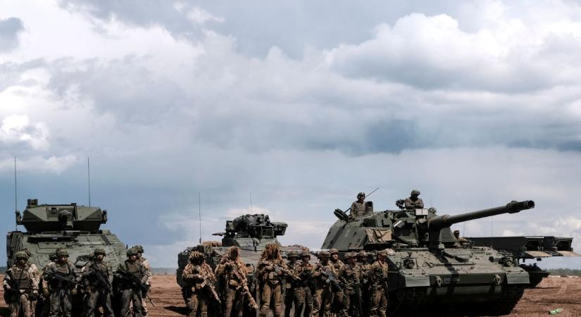 Vészjósló NATO-hadgyakorlat Putyin hátában