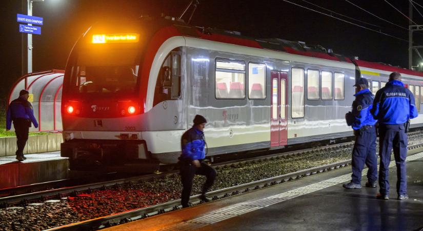Késsel és baltával felfegyverkezett iráni menedékkérő tartotta fogva az utasokat egy svájci vonaton