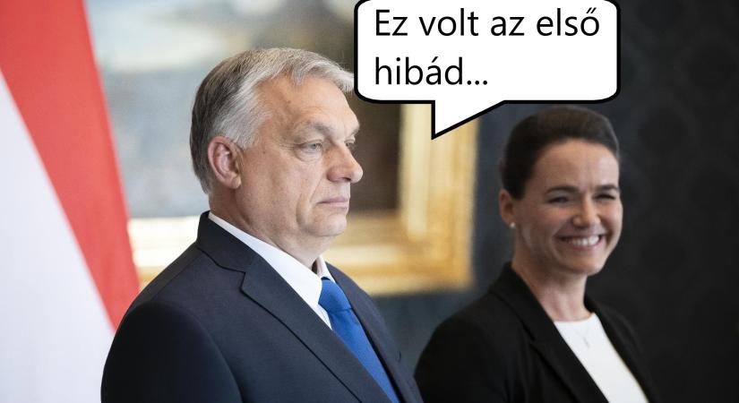 Az alkotmánymódosítással közvetve bírálta Orbán Novákot