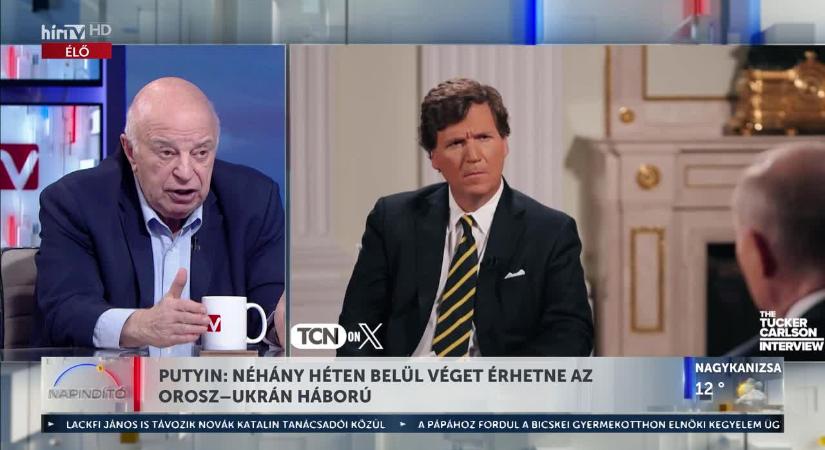 Háború Ukrajnában és Izraelben – Megjelent Tucker Carlson exkluzív interjúja Putyinnal