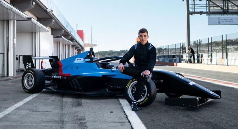 Jerezben debütál a Formula-4-ben Hideg Ádám a hétvégén
