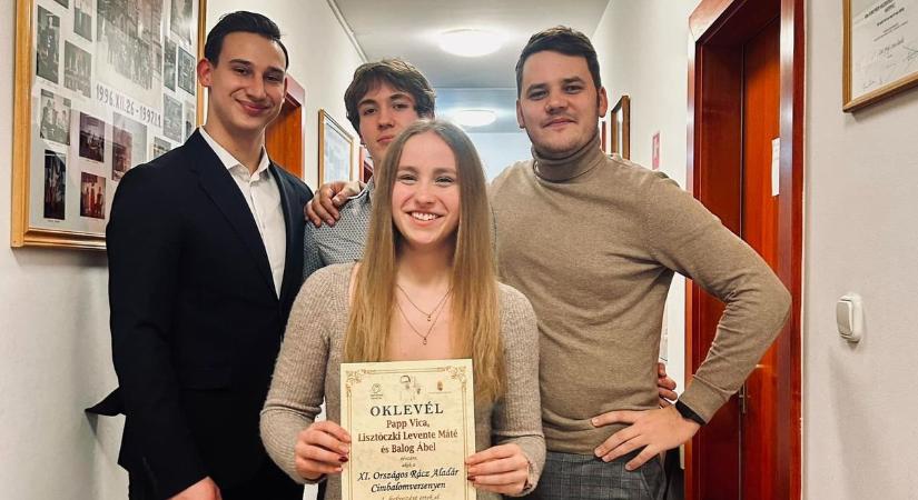 Egri zeneiskola növendéke nyerte az országos cimbalomversenyt