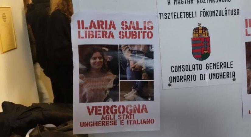 Antifasiszta tiltakozók jutottak be a magyar főkonzulátus épületébe Velencében