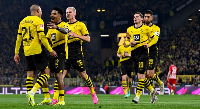 Bundesliga: nagyon sima győzelmet aratott a Borussia Dortmund a Freiburg ellen – videóval
