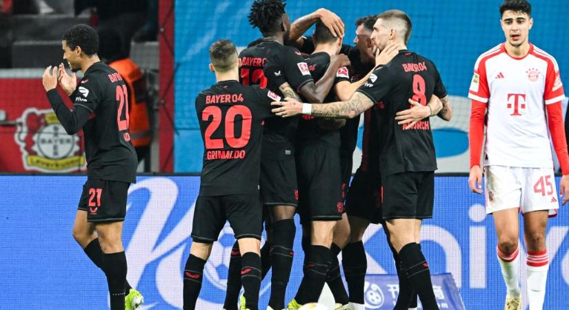 Bundesliga: magabiztos győzelmet aratott a Bayer Leverkusen a csúcsrangadón! – videóval