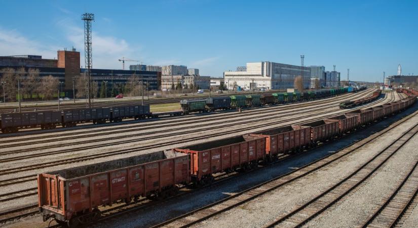 A felére esett vissza a vasúti árufuvarozás tavaly Észtországban