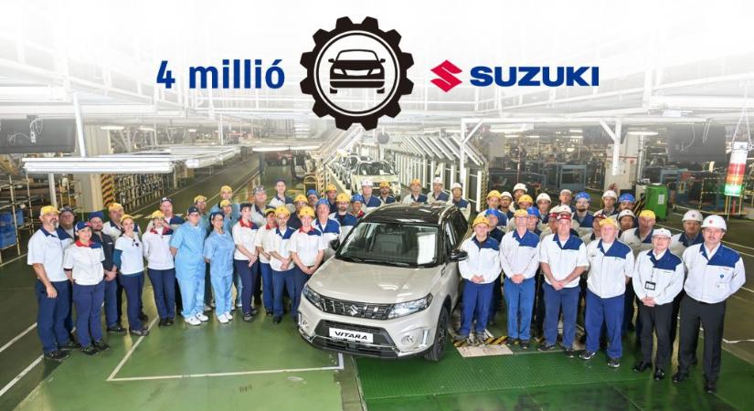 4 millió Suzuki 32 év alatt