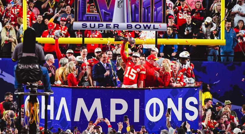 Super Bowl: hosszabbítás után védte meg címét a Kansas City Chiefs