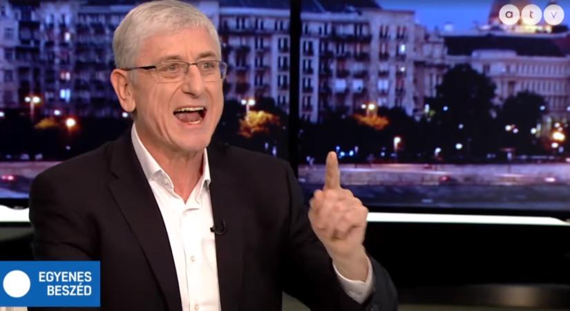 Kiesett a szerepéből és többször is idegrohamot kapott Gyurcsány Ferenc az ATV élő adásában  VIDEÓ