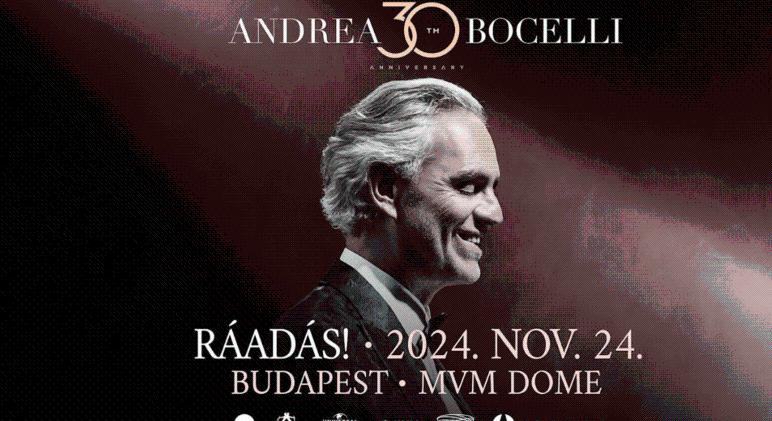 Andrea Bocelli duplázik az MVM Dome-ba
