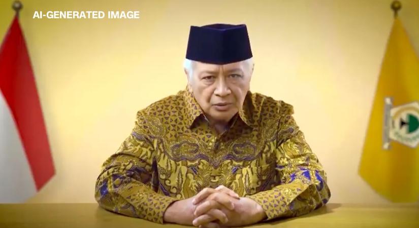 Egy indonéz párt digitálisan feltámasztott diktátorral próbál választást nyerni