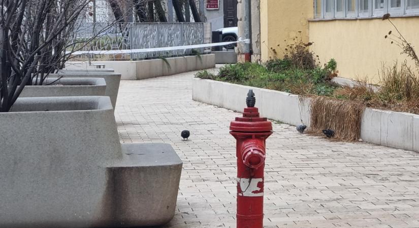 Kézigránátot találtak egy tűzcsapon, lezárták az V. kerületi Bástya parkot