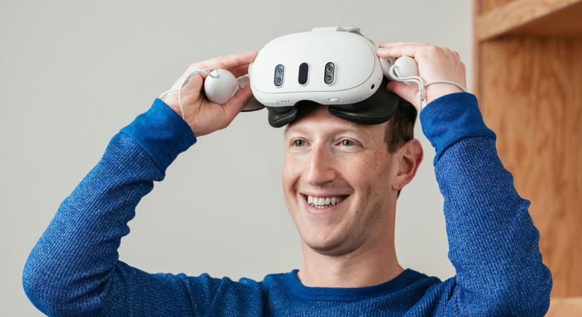 Mark Zuckerberg szerint a Quest 3 jobb, mint a Vision Pro