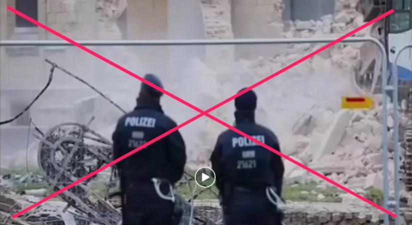 Tényellenőrzés: Egy mecset építése miatt bontottak le egy német templomot?