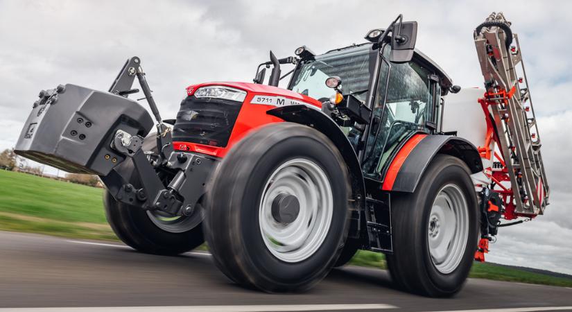 Massey Ferguson négyhengeres traktorakció! 110 lóerő már 52.500 EUR  áfától