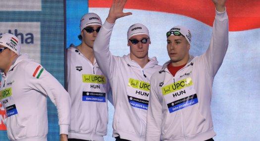 Vizes vb - Nem lesz ott az olimpián a magyar férfi 4x200 méteres gyorsváltó