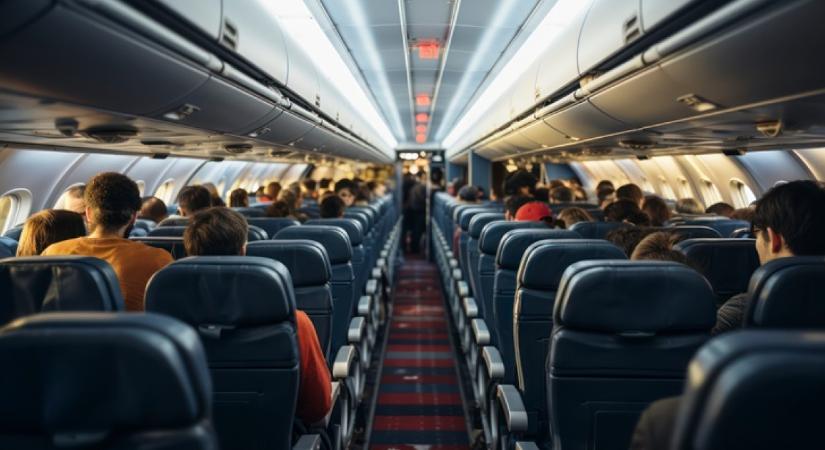 Pánik tört ki a repülőgép fedélzetén: akkora sokkot kaptak az utasok, hogy a kapitány úgy döntött, visszafordulnak