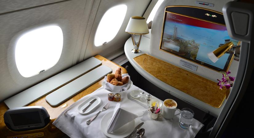 Hetvenhétmillió fedélzeti étkezés évente, ezt tudja az Emirates