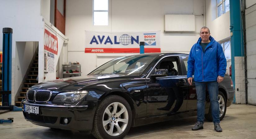 A vételár csak belépő, utána is repkednek a milliók - MűhelyPRN: BMW 750i – 2006.