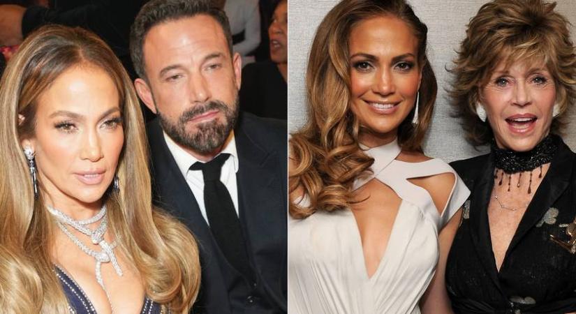Ben Affleck boldogtalannak tűnt Jennifer Lopez mellett: Jane Fonda is aggódni kezdett a házasságukért