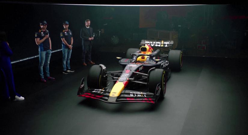 Bemutatta idei autóját a címvédő Red Bull istálló  videó