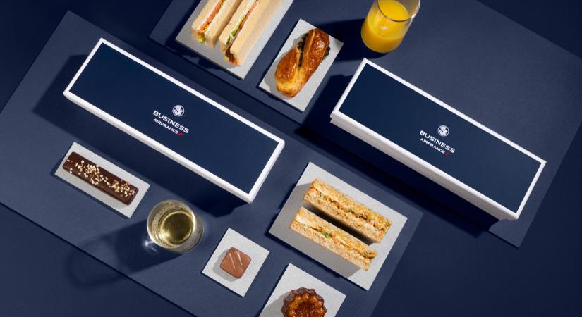 Gourmet ételdobozokat vezet be az Air France az Európán belüli járatok üzleti osztályán