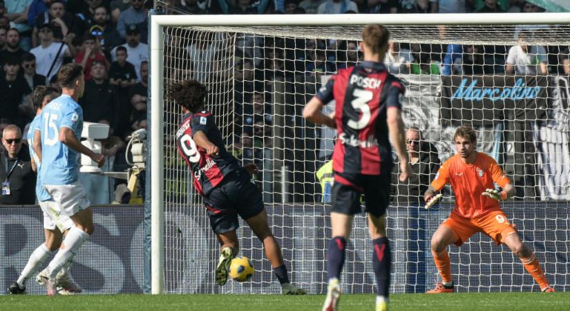 Serie A: hátrányból fordítva győzte le idegenben a Bologna a Laziót – videóval