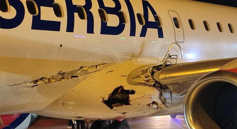 Felszálláskor túlfutott az Air Serbia járatát teljesítő E195-ös Belgrádban