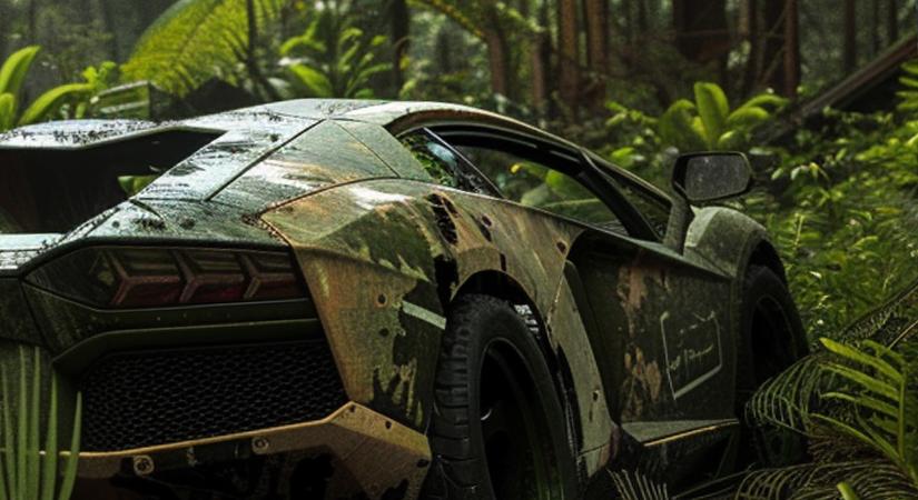 140 milliós sportautót találtak az esőerdőben
