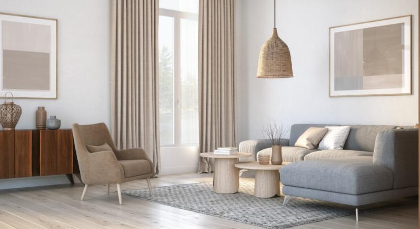 Modern nappali függöny – Frissítsd fel a teret az ablakelővel