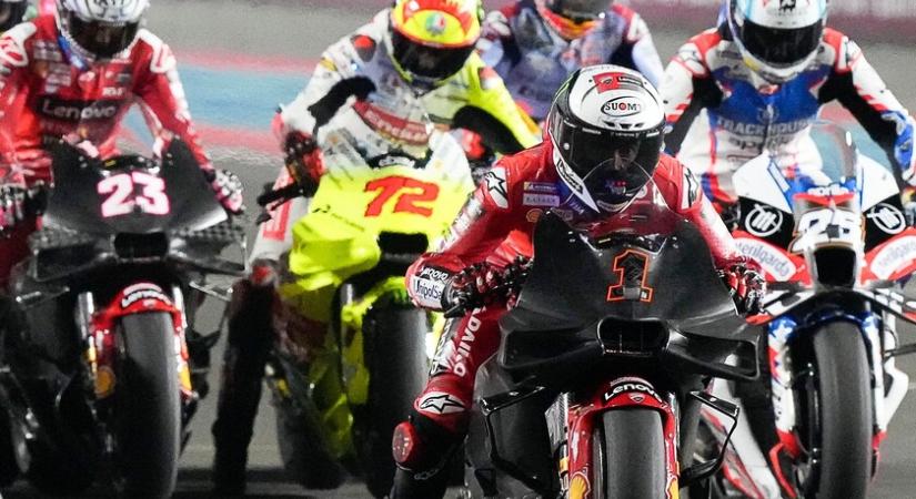 Olasz házi verseny a MotoGP katari tesztjén - Ott folytatják, ahol abbahagyták...