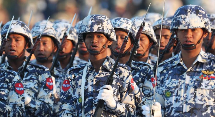 Halálra ítélt három tábornokot a mianmari junta egy város feladása miatt