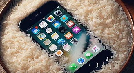 Az Apple szerint ne rizsezzük össze az iPhone-unkat, ha az beázott valamiért