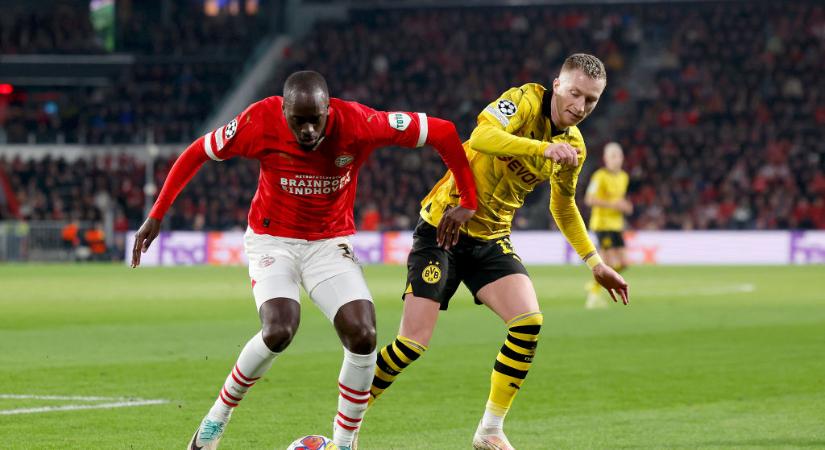 BL: remizett egymással a PSV Eindhoven és a Borussia Dortmund – videóval
