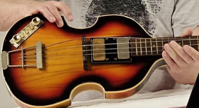 Visszakapta Paul McCartney az 50 éve ellopott, legendás basszusgitárját