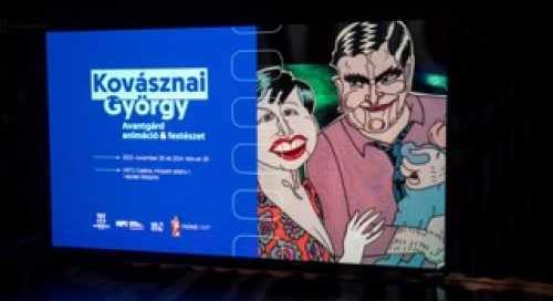 Még egy hétig látogatható a Kovásznai kiállítás az ország legnagyobb magánegyetemén