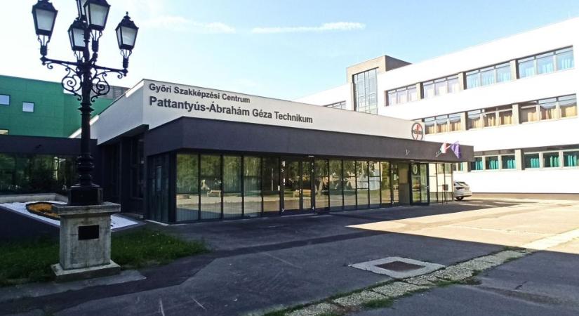 Megújult Győrben a Pattantyús-Ábrahám Géza Technikum