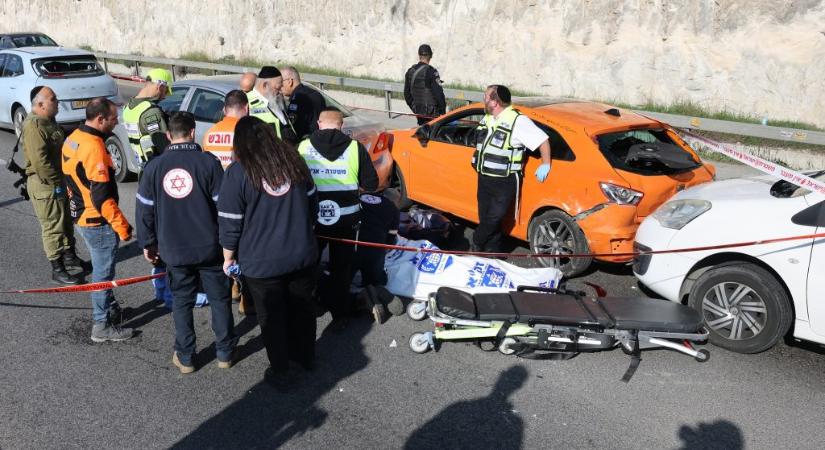 Egy halottja van a ciszjordániai autós lövöldözésnek