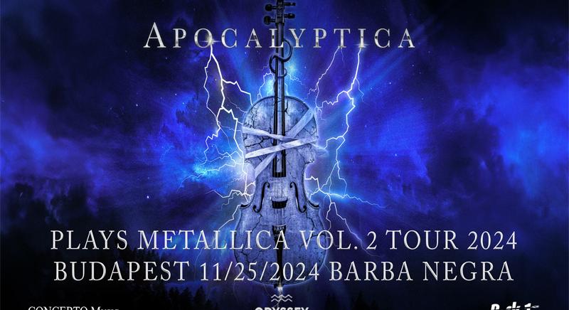 Új Metallica lemezével érkezik ősszel Budapestre az Apocalyptica
