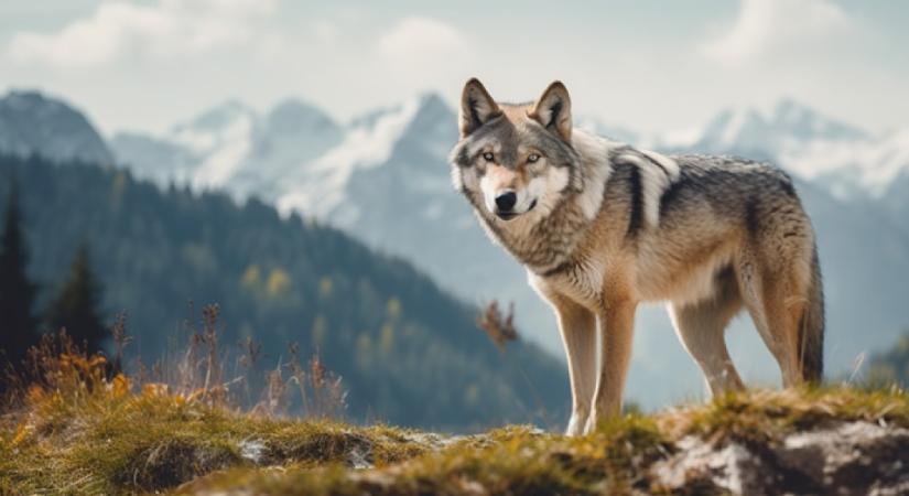 Elképesztő rekord: több mint 1200 kilométeres távolságot tett meg egy szürke farkas