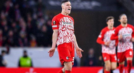 Sallai Roland szemfüles góljával szépített a Freiburg az EL-ben - VIDEÓ
