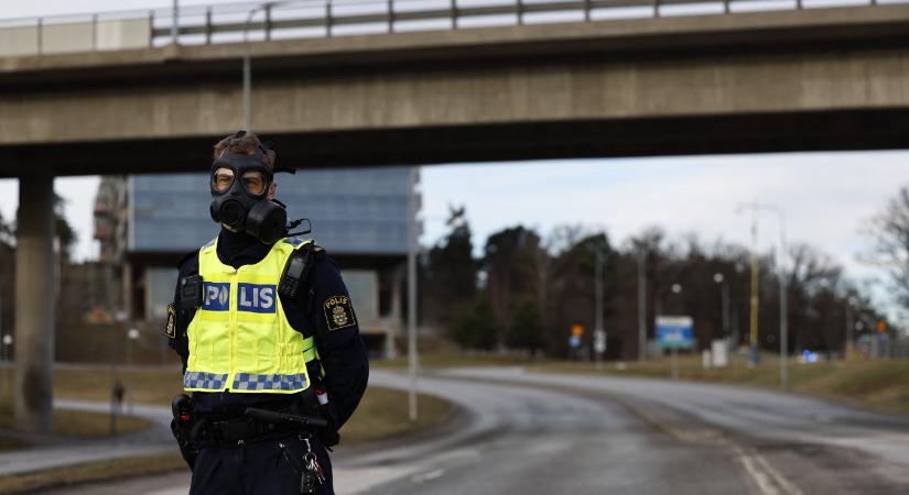 Rejtélyes gázszivárgás miatt evakuálták a svéd belbiztonsági szolgálat központját